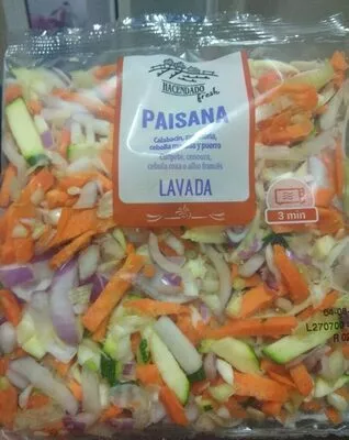 Verduras paisana Hacendado , code 8437004621863