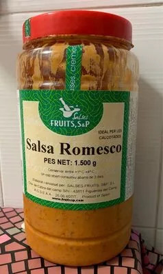 Salsa Romesco Fruits S&P 1500 g, code 8437004983244