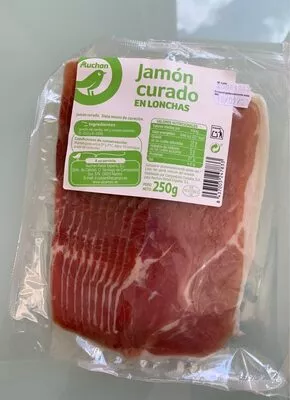 Jamón curado en lonchas Auchan , code 8437005247833