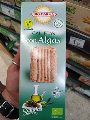 Galletas con Algas bio-darma 120 g, code 8437005927117