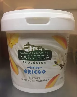 Yogur ecológico estilo griego de mango y vainilla Casa Grande de Xanceda , code 8437006245371