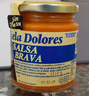 Salsa Brava la aguela dolores , code 8437006865142