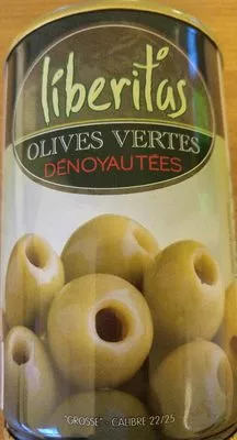 Olives vertes dénoyautées Liberitas , code 8437006911924