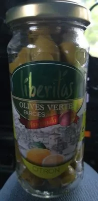 Olives vertes farcies citron  , code 8437006913058