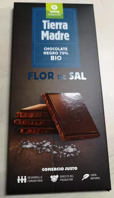 Chocolate negro 70% sal bio OXFAM Intermón 100 g, code 8437007611281