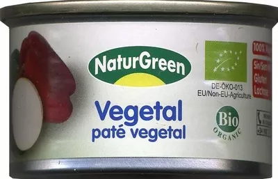 Paté vegetal NaturGreen 125 g, code 8437007759235