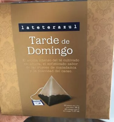 Té tarde de domingo la tetera azul 36 g, code 8437008000282