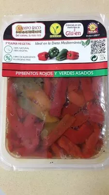 Pimientos rojos y verdes asados Campo Rico 1 kg, code 8437009074299