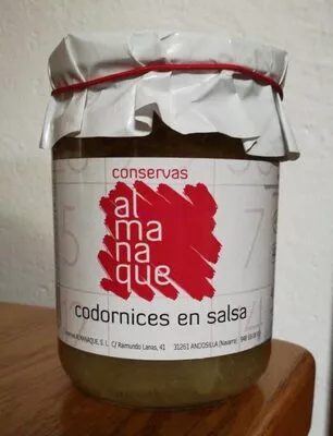 Codornices en salsa Almanaque , code 8437009075203