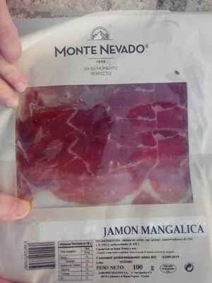 Jamón curado mangalica lonchas Monte Nevado , code 8437009078259