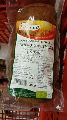 Pan 100%integral centeno con espelta  , code 8437009488362