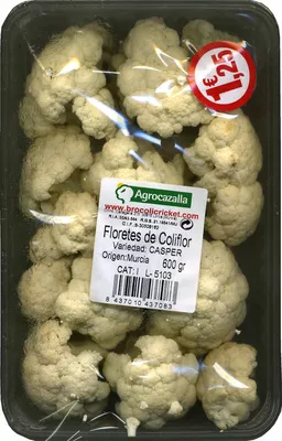 Floretes de coliflor Agrocazalla 600 g, code 8437010437083