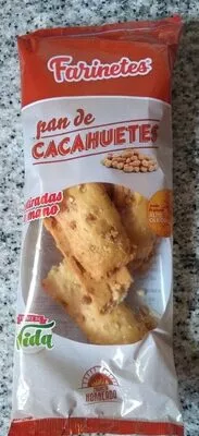 Pan de cacahuetes farinetes , code 8437010719134