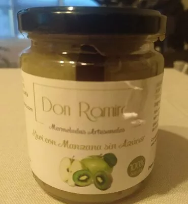 mermelada kiwi con manzana sin azucar Don Ramiro , code 8437011082435