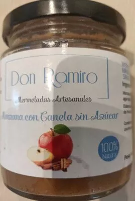 Mermelada Manzana con canela sin azucar Don Ramiro , code 8437011082480