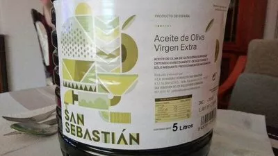 aceite de oliva virgen extra san sebastian , code 8437011454072