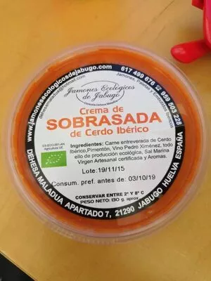 Crema de sobrasada de cerdo ibérico  130 g, code 8437011587114