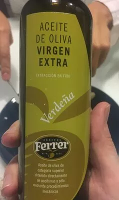 Aceite de oliva extra virgen Ferrer Ferrer , code 8437012129061