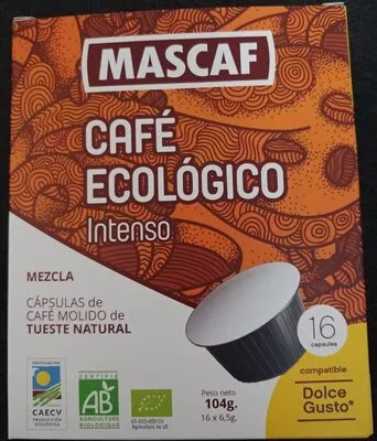 Café ecológico  104 g, code 8437012312890