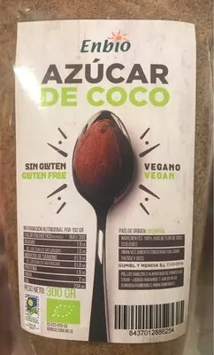 Azucar de coco Enbio , code 8437012886254