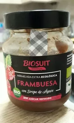 Mermelada extra ecológica frambuesa Biosuit , code 8437013106061