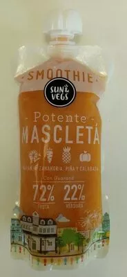 Smoothie Mascletá Sun & Vegs 250g, code 8437013139281