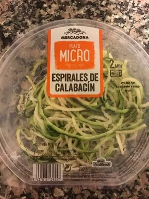 Espirales de calabacín Verdifresh 200 g, code 8437013139557