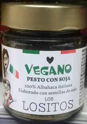 Pesto con Soja Vegano Los Lositos 130 g, code 8437013738255