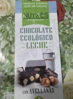 Chocolate ecológico leche con avellana  , code 8437013756631