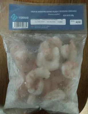 Colas de langostino austral Videmar 500 g, code 8437014309775