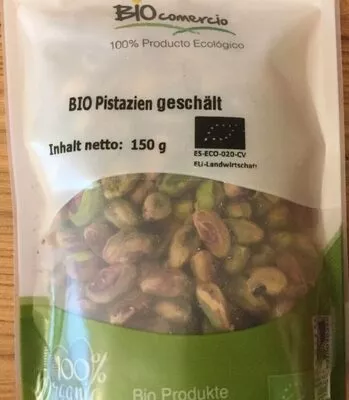 Pistazien geschält Bio comercio 150 g, code 8437014360547