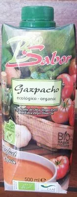 Gazpacho ecológico Bio sabor 500 ml, code 8437014834239