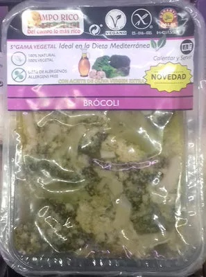 Brócoli salteado Campo Rico 350 g, code 8437015489032