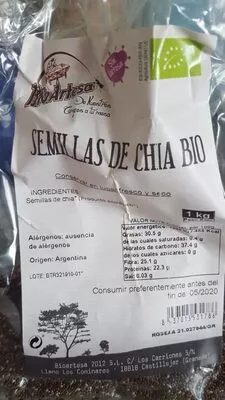 Semillas de Chia Bio  , code 8437015531786