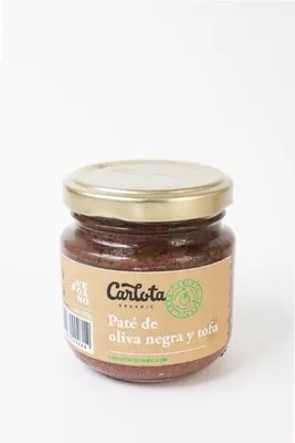 Paté de Oliva Negra y Tofu ecológico Carlota organic 125gr, code 8437015940113