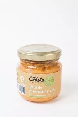 Paté de Pimiento y Tofu ecológico Carlota organic 125gr, code 8437015940120