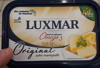 Margarina sabor Mantequilla Luxmar 225 g, code 8437016082065