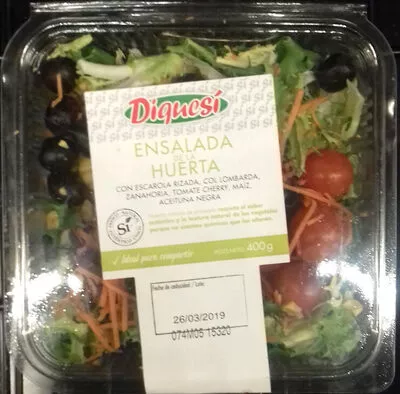 Ensalada de la Huerta Diquesí 400 g, code 8437016312148