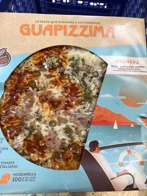 Pizza atunera Guapizzima 400 g, code 8437016518021