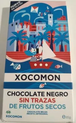 Chocolate Negro XOCOMON 85 GR, code 8437017297024