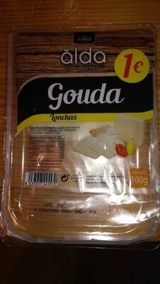 Gouda lonchas Alda 100 g, code 8437017445579