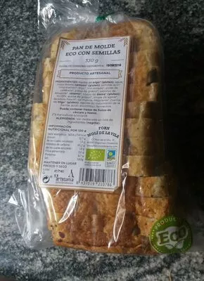 Pan de molde eco con semillas  , code 8437019210786