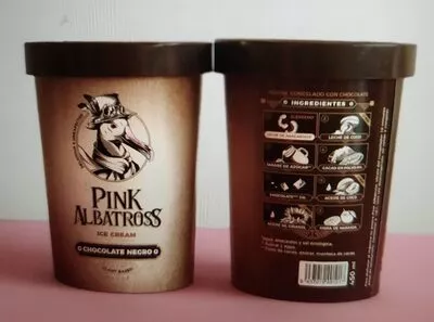 Helado chocolate negro Pink Albatross , code 8437019491017