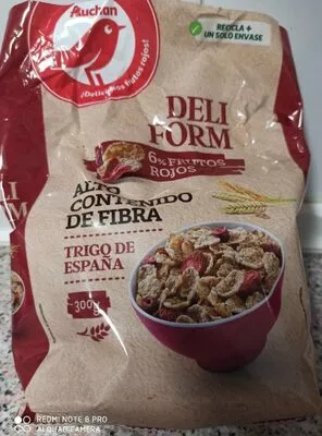 Deli Form 6% frutos rojos Auchan 300 g, code 8437019616045