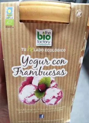 Yogur con frambuesas The Bio Factory , code 8438001508171