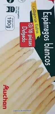 Espárragos blancos Auchan , code 8438001530035