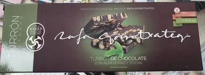 Turrón de chocolate con almendras y stevia Gorrotxategi, Rafa Gorrotxategi , code 8453632010053