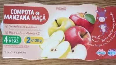 Compota de manzana Hacendado 260 g, code 8480000032997