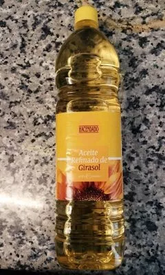 Aceite refinado de girasol hacendado , code 8480000040466