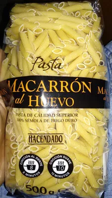 Macarrón al huevo Hacendado 500 g, code 8480000063007